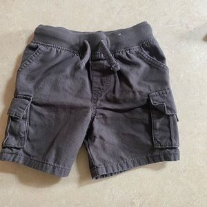 Gray Cargo Shorts 2T